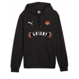 SWEAT CAPUCHE COTON NOIR...