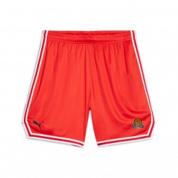 SHORT DE MATCH ROUGE JUNIOR